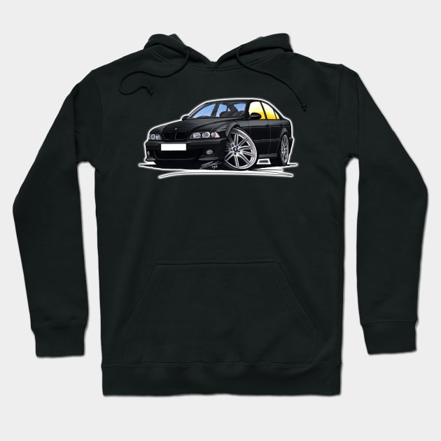 BMW M5 (E39) Black Hoodie by y30man5